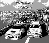 une photo d'Ã©cran de V-Rally Championship Edition sur Nintendo Game Boy